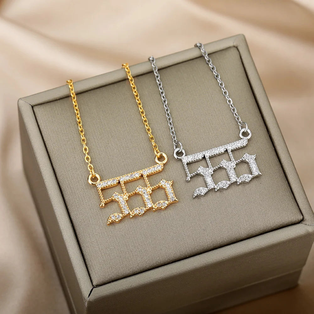 Angel Number Pendant