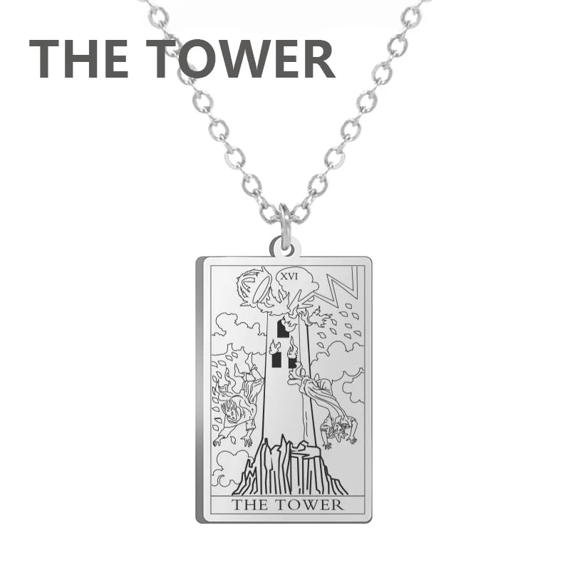 Mystic Tarot Pendant Necklace