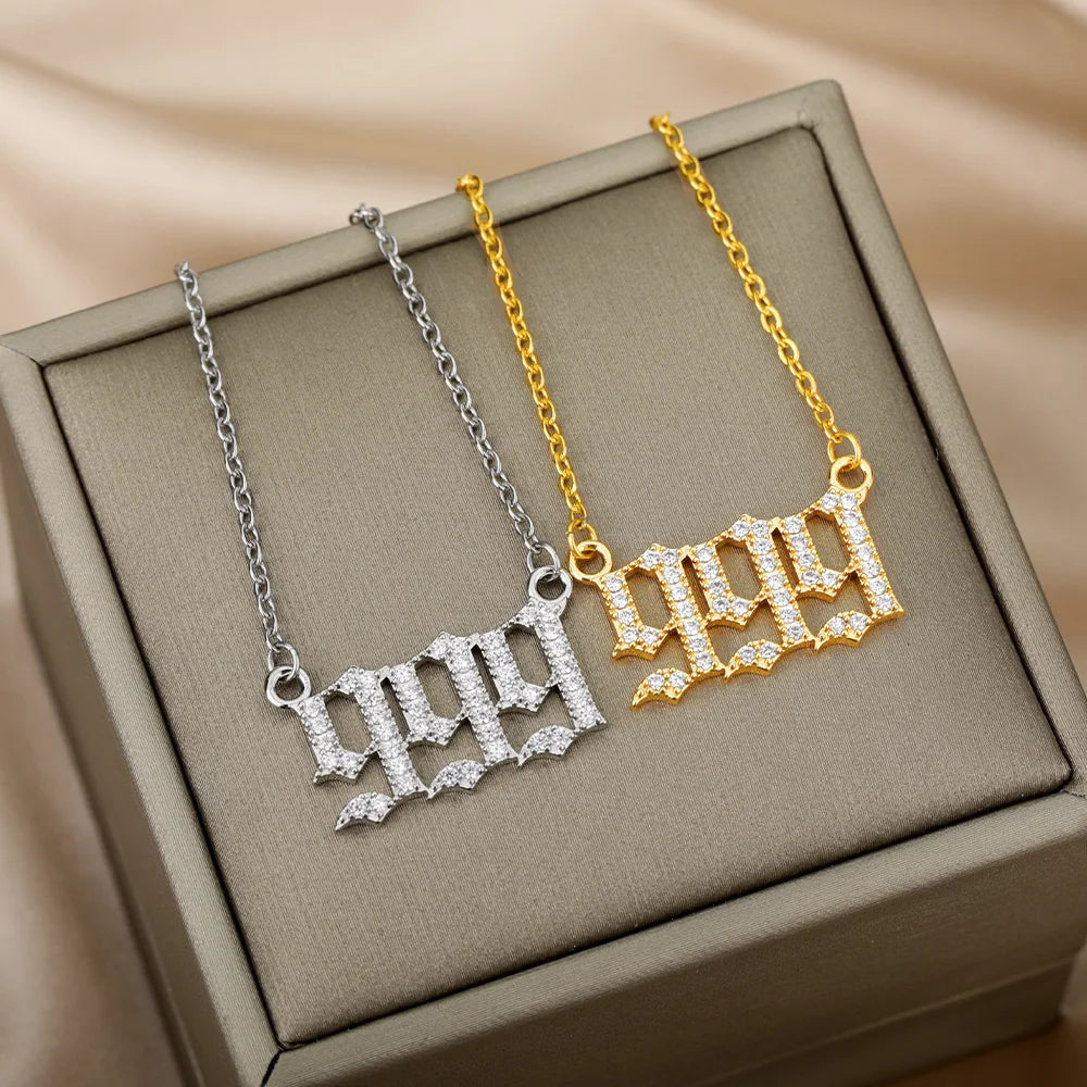 Angel Number Pendant