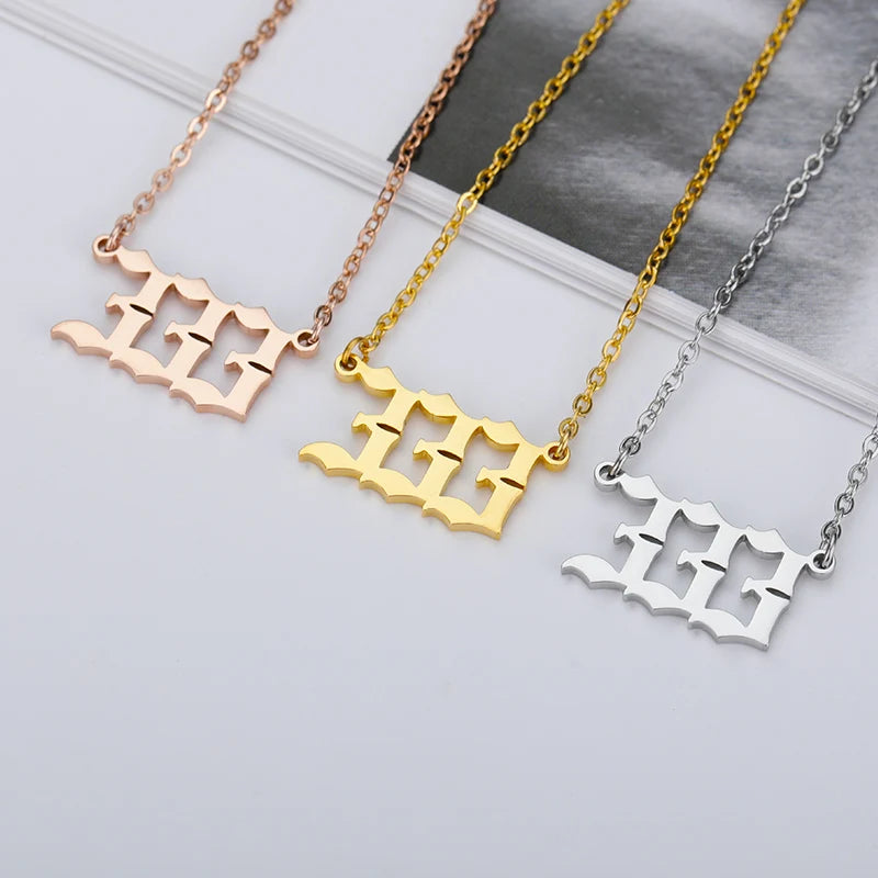 Angel Number Pendant