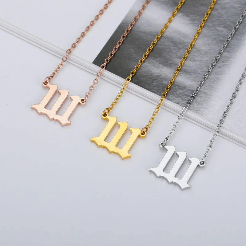 Angel Number Pendant