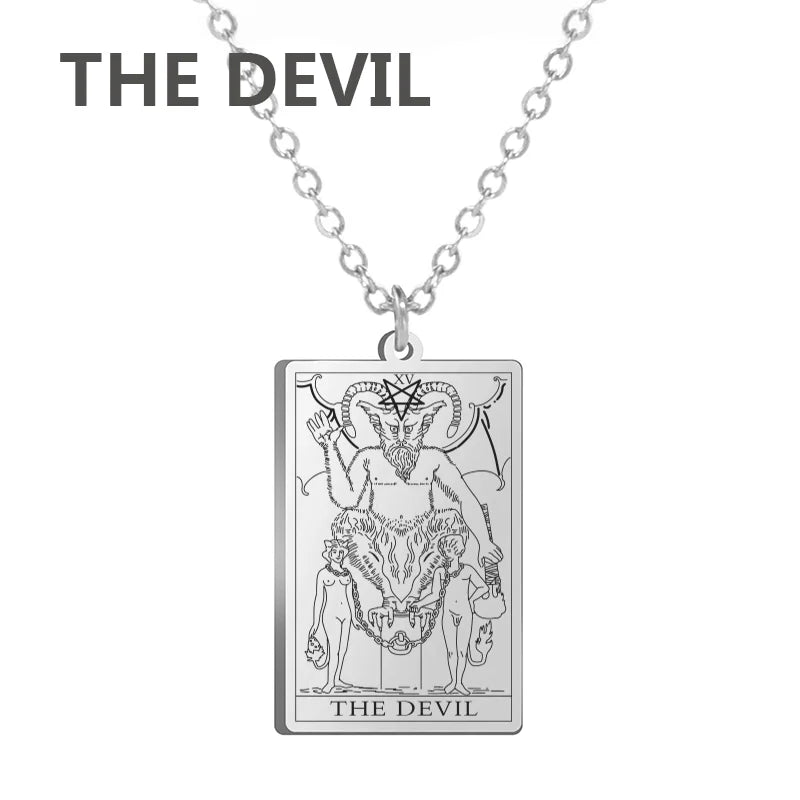 Mystic Tarot Pendant Necklace