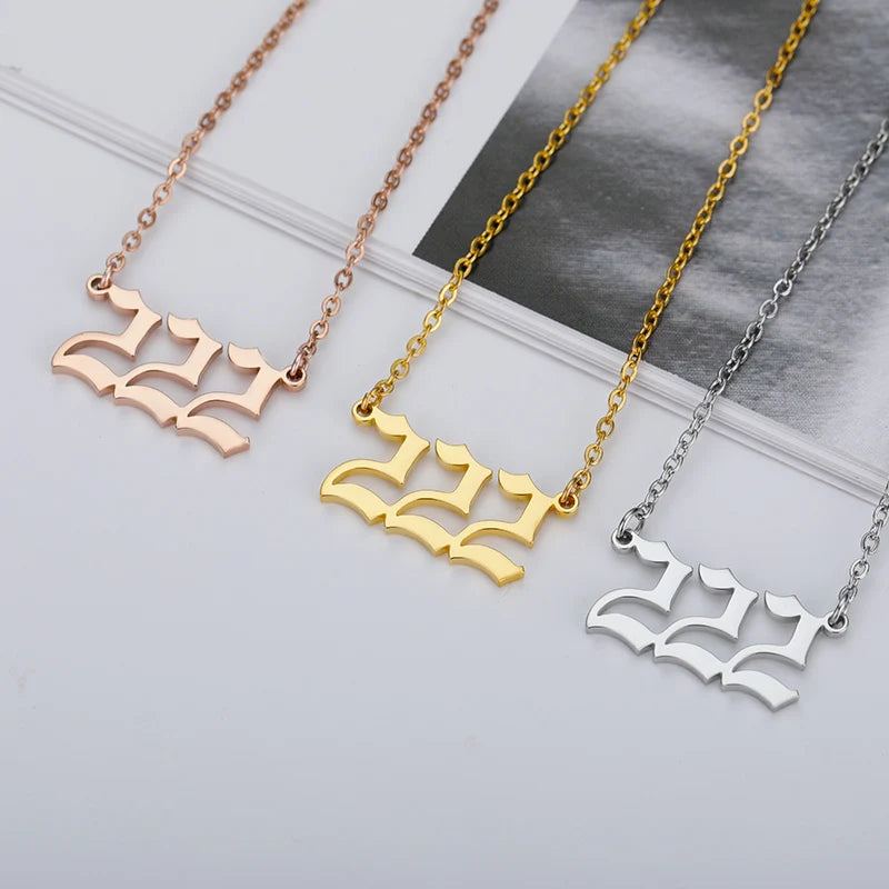 Angel Number Pendant