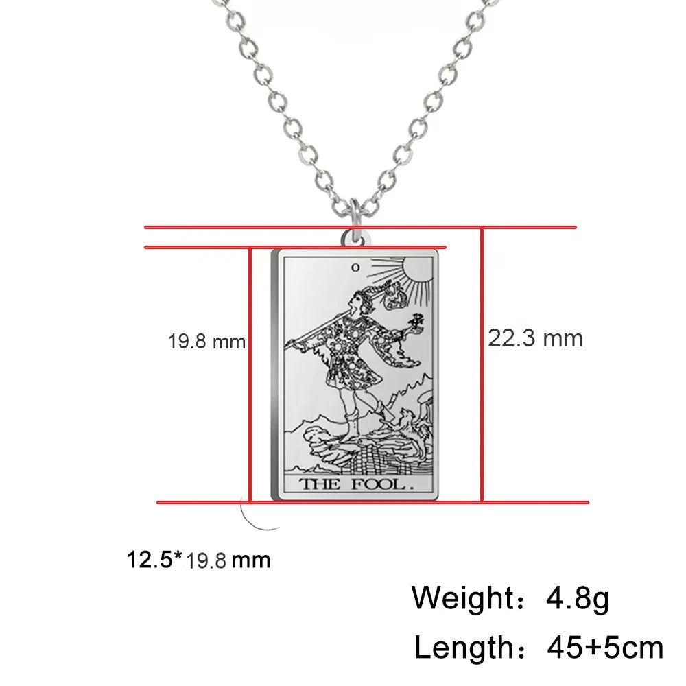 Mystic Tarot Pendant Necklace