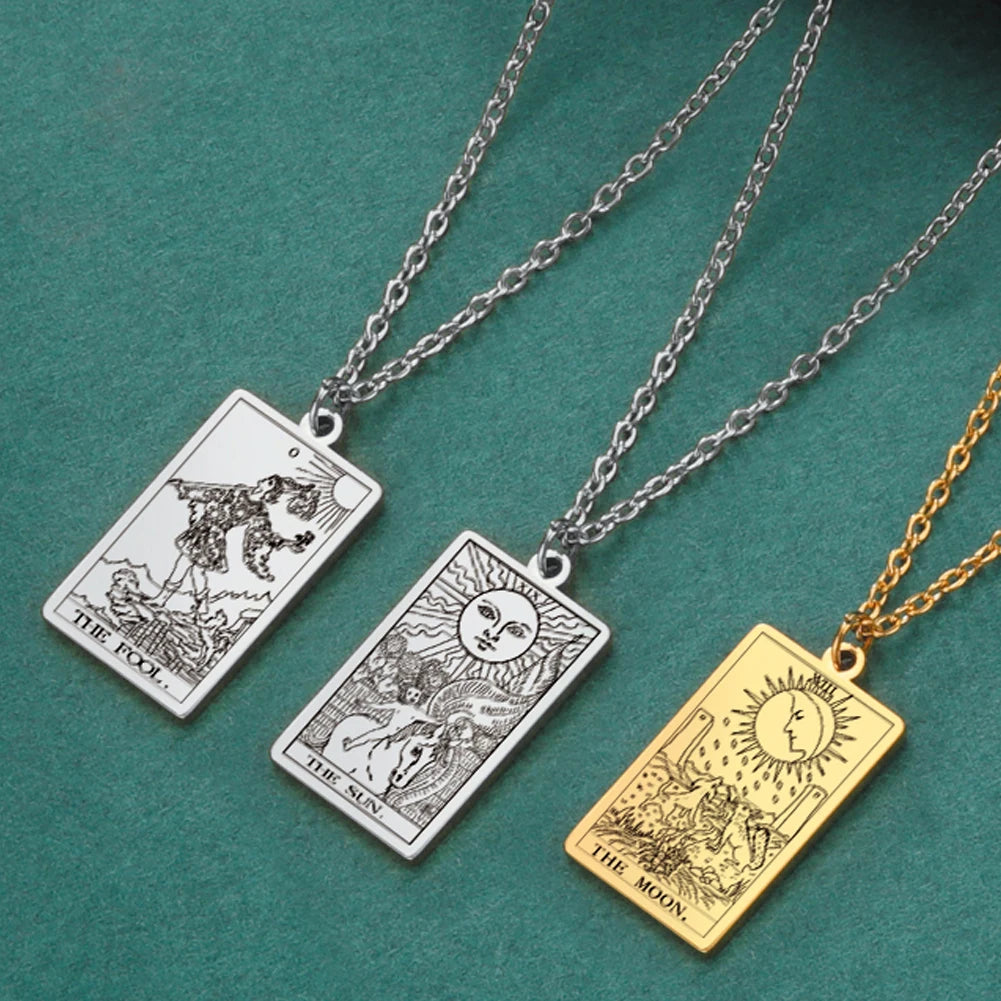Mystic Tarot Pendant Necklace