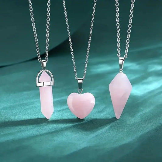 Healing Rose Quartz Trio