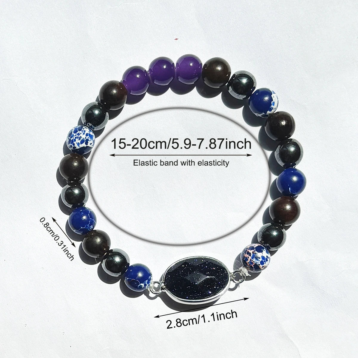 Lapis Third Eye Bracelet