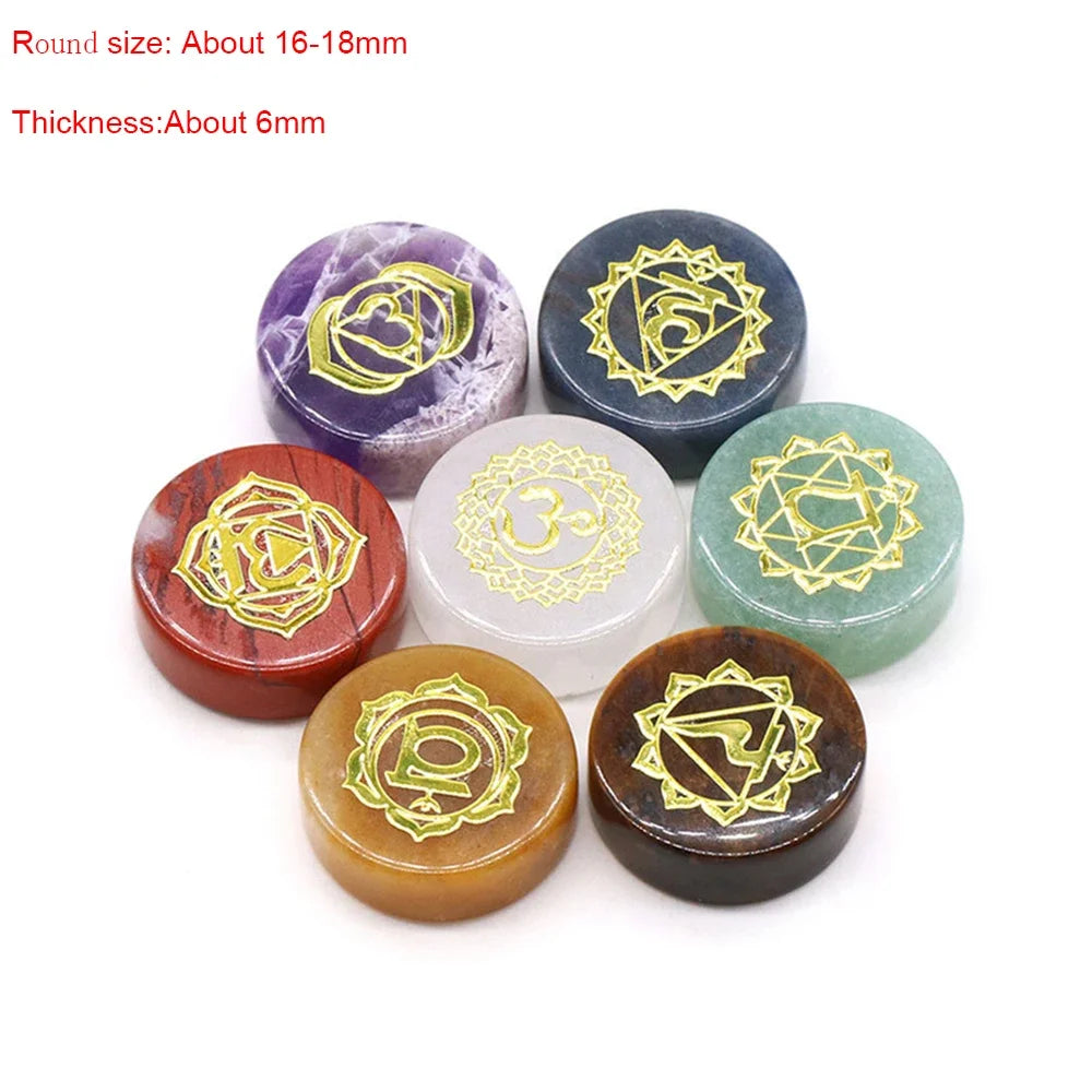 Mini Chakra Healing Stones