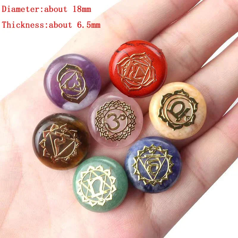 Mini Chakra Healing Stones