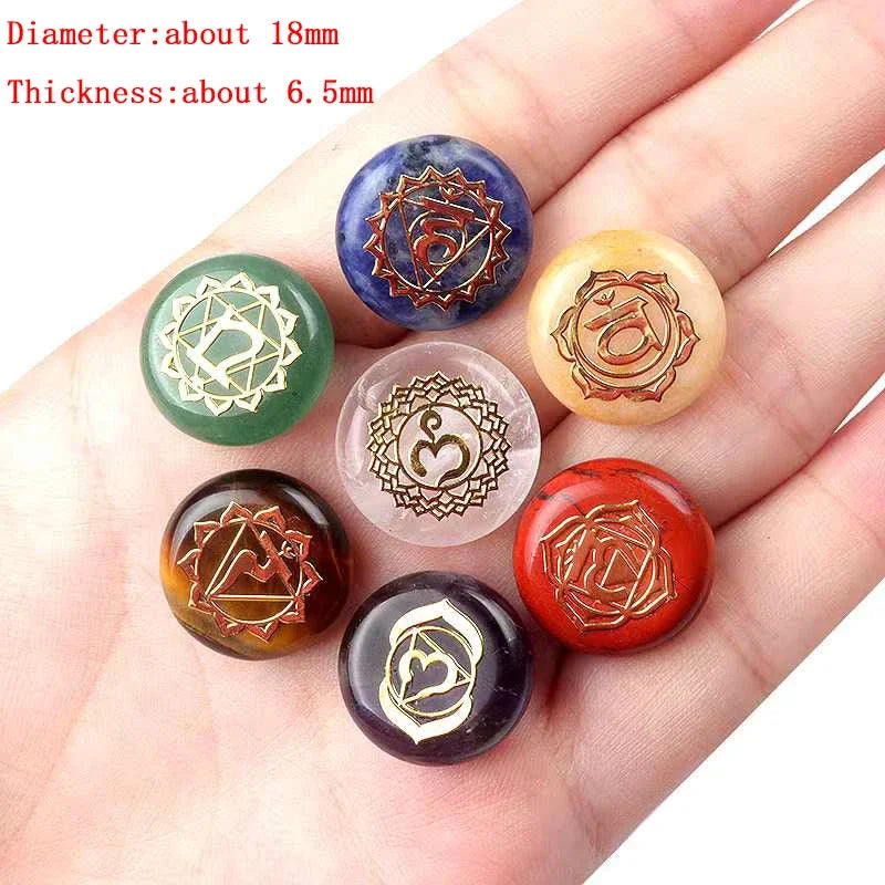 Mini Chakra Healing Stones