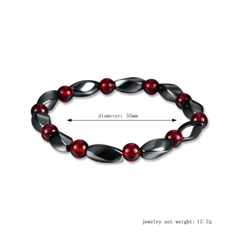 Magnetic Hematite Healing Bracelet