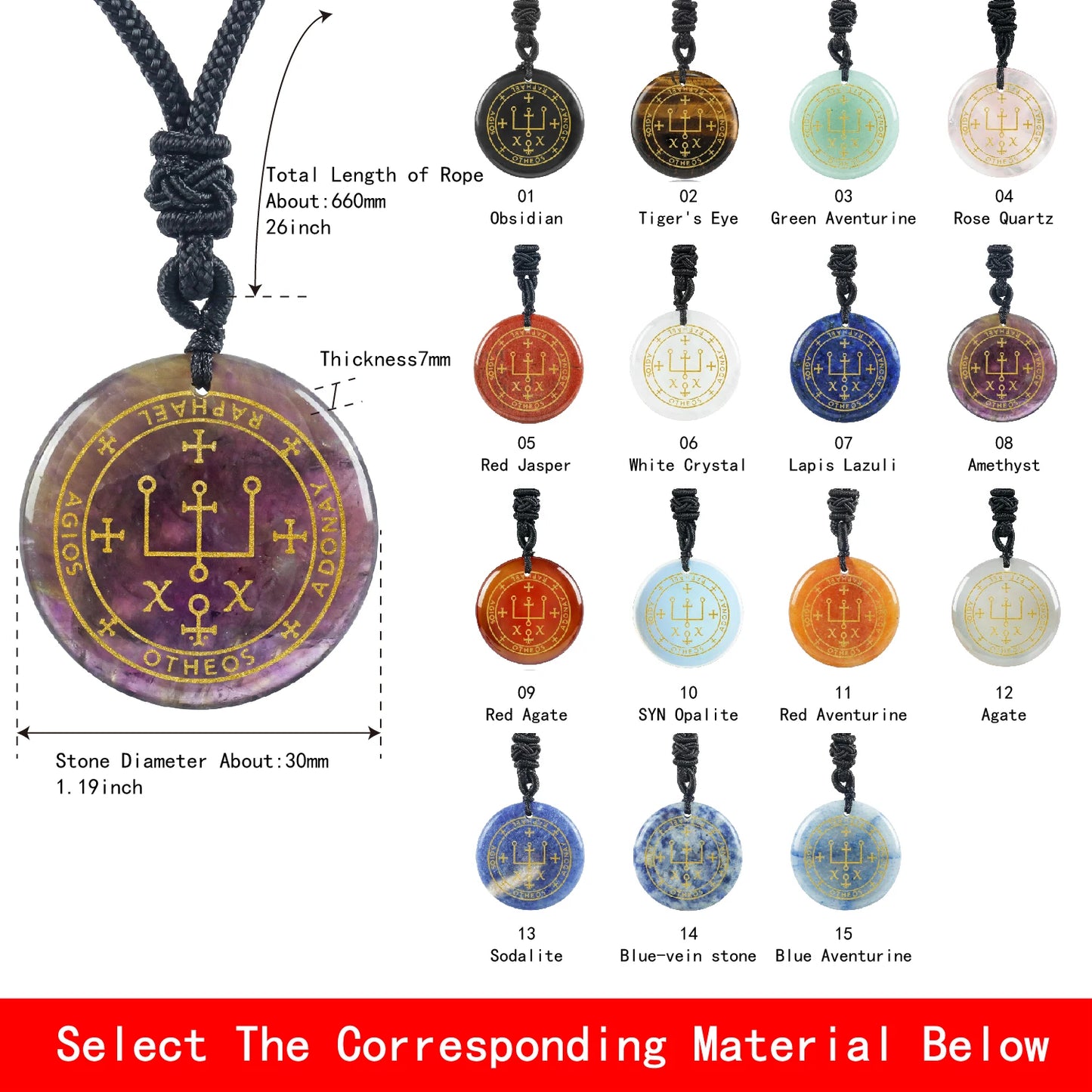 Archangel Protection Pendant