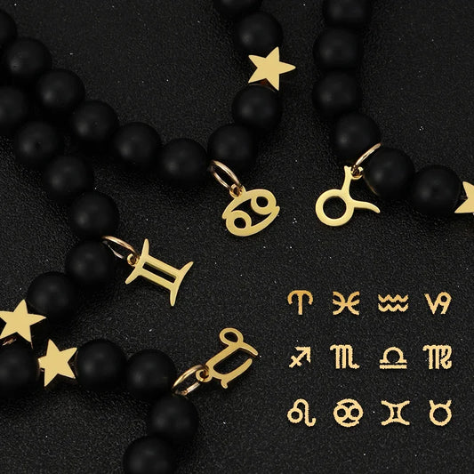 Zodiac Galaxy Stone Bracelets