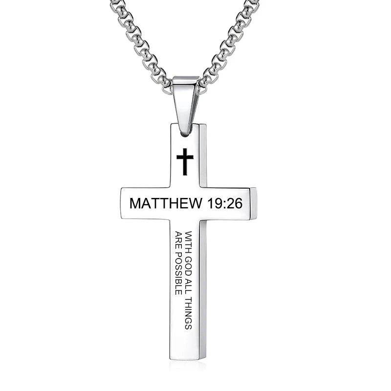 Cross of Strength Necklace