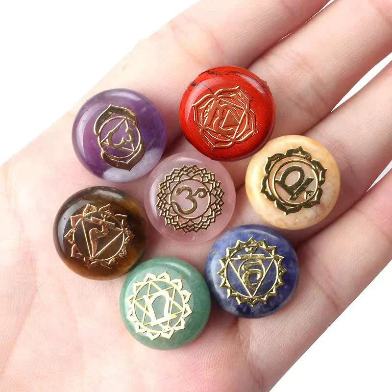 Mini Chakra Healing Stones