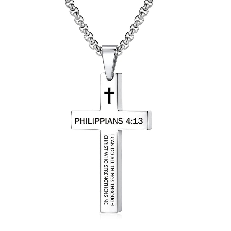 Cross of Strength Necklace