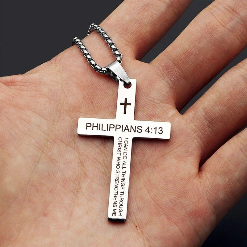 Cross of Strength Necklace